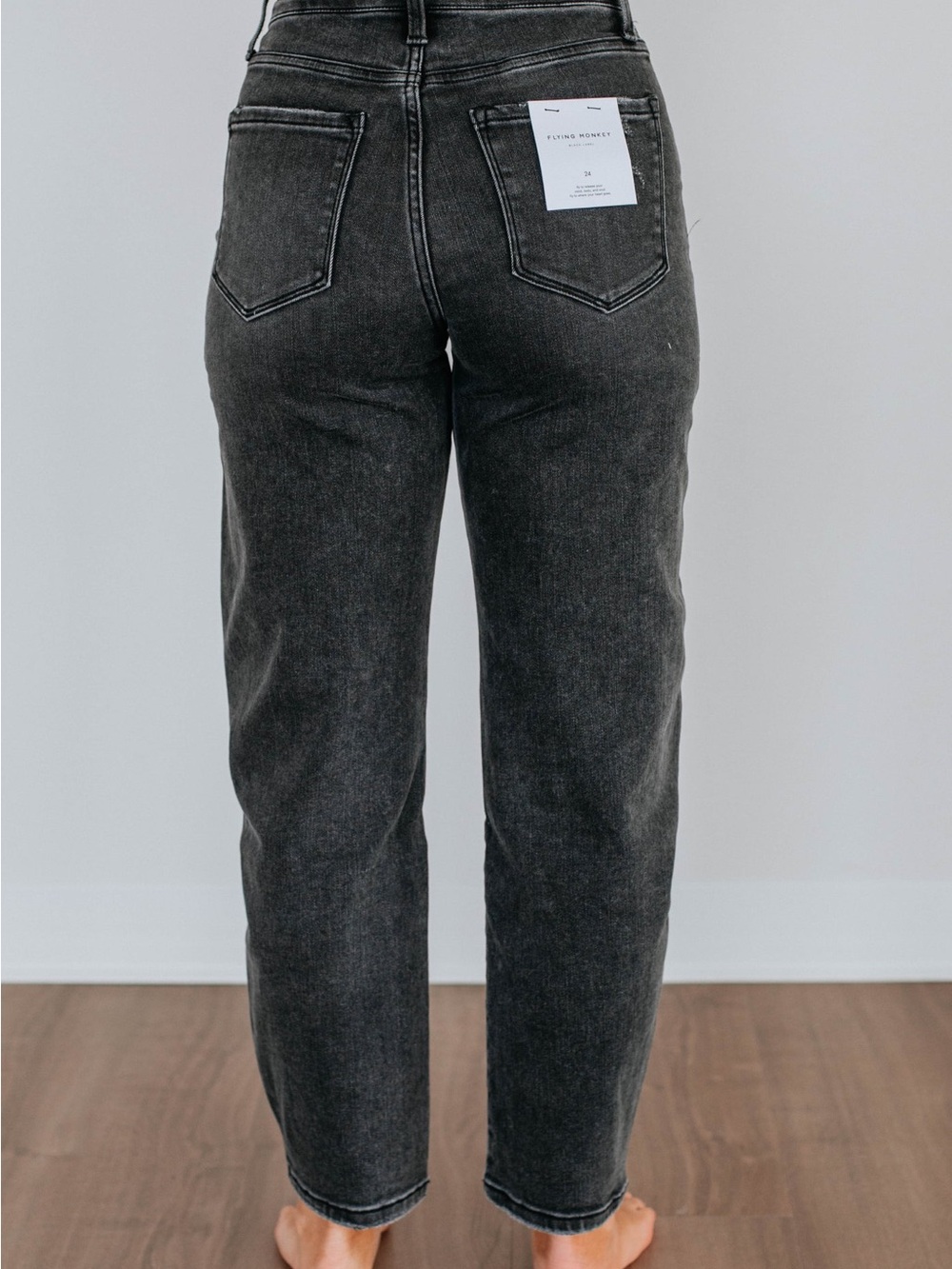 Flying Monkey Clea Barrel Jeans Size 26 - Picture 6 of 7